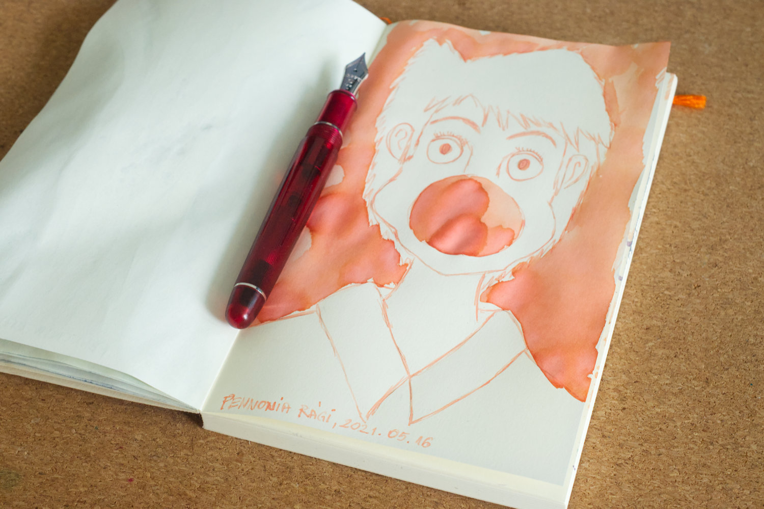 Pennonia Rági (60 ml bottled ink, pink) - Image 2