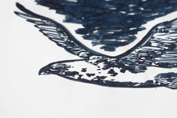 Pennonia Fekete Sas (60 ml bottled ink, black) - Image 3