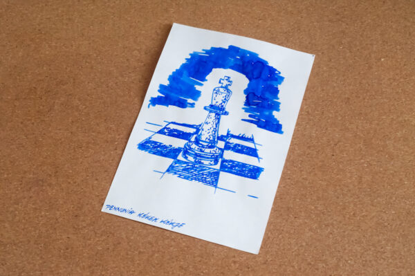 Pennonia Kékek Kékje (60 ml bottled ink, blue) - Image 5