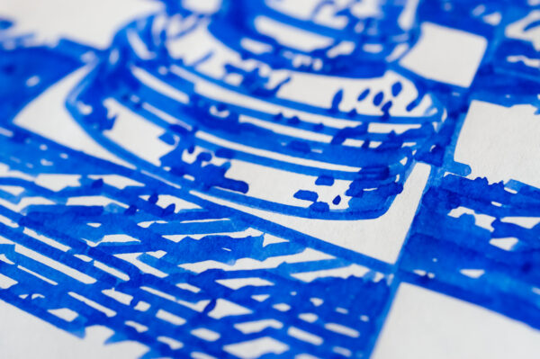 Pennonia Kékek Kékje (60 ml bottled ink, blue) - Image 3